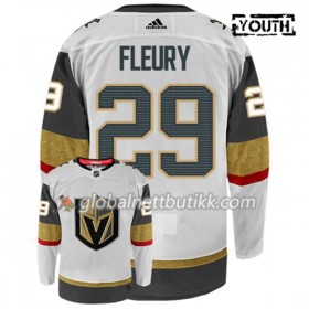 Vegas Golden Knights Hockeydrakt Marc-Andre Fleury 29 Hvit Adidas Authentic - Barn